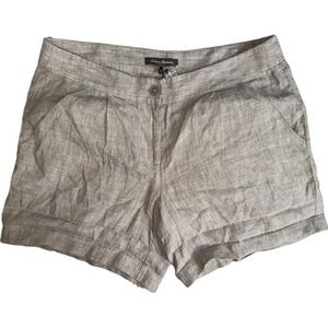 Tommy‎ Bahama 100% Linen Shorts Cuffed Hem Casual Summer Beach Shorts Size 10